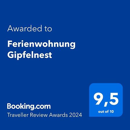 Ferienwohnung Gipfelnest Браунлаге Экстерьер фото